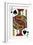 Jack of Spades from a deck of Goodall & Son Ltd. playing cards, c1940-Unknown-Framed Giclee Print