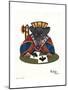 Jack of Spades-Jenny Newland-Mounted Giclee Print