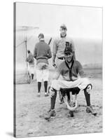 Jack Onslow & Ossie Vitt, Detroit Tigers, Baseball Photo - Detroit, MI-Lantern Press-Stretched Canvas