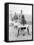 Jack Onslow & Ossie Vitt, Detroit Tigers, Baseball Photo - Detroit, MI-Lantern Press-Framed Stretched Canvas