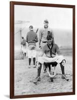 Jack Onslow & Ossie Vitt, Detroit Tigers, Baseball Photo - Detroit, MI-Lantern Press-Framed Art Print