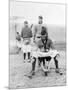 Jack Onslow & Ossie Vitt, Detroit Tigers, Baseball Photo - Detroit, MI-Lantern Press-Mounted Art Print