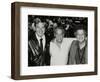 Jack Parnell, Buddy Rich and Steve Marcus at the Royal Festival Hall, London, 22 June 1985-Denis Williams-Framed Photographic Print