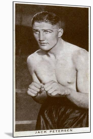 Jack Petersen, Welsh Boxer, 1938-null-Mounted Giclee Print