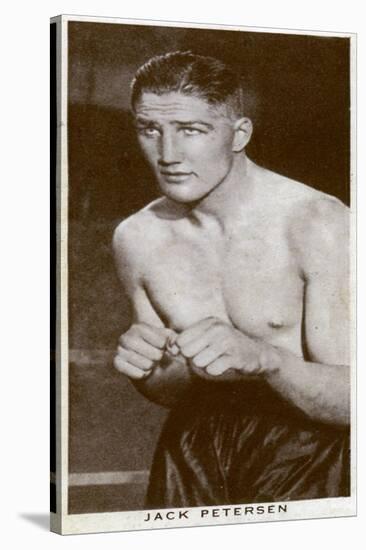 Jack Petersen, Welsh Boxer, 1938-null-Stretched Canvas