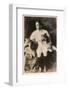 Jack Pickford, Film Actor, with Dogs-null-Framed Photographic Print