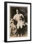 Jack Pickford, Film Actor, with Dogs-null-Framed Photographic Print