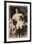 Jack Pickford, Film Actor, with Dogs-null-Framed Photographic Print