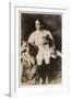 Jack Pickford, Film Actor, with Dogs-null-Framed Photographic Print