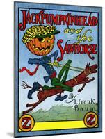 Jack Pumpkinhead and the Sawhorse-John R. Neil-Mounted Art Print