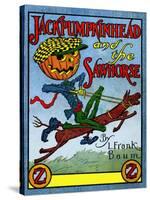 Jack Pumpkinhead and the Sawhorse-John R. Neil-Stretched Canvas