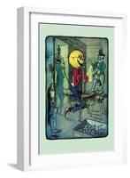 Jack Pumpkinhead's Ride-John R. Neill-Framed Art Print