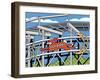 Jack Rabbit Roller Coaster-Ron Magnes-Framed Giclee Print