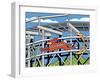 Jack Rabbit Roller Coaster-Ron Magnes-Framed Giclee Print