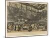 Jack Randall Sparring with Turner in the Fives Court-Tom Blake-Mounted Art Print