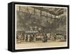 Jack Randall Sparring with Turner in the Fives Court-Tom Blake-Framed Stretched Canvas