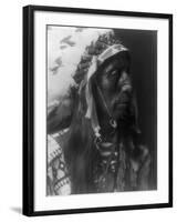 Jack Red Cloud Ogalala Indian Portrait Curtis Photograph-Lantern Press-Framed Art Print