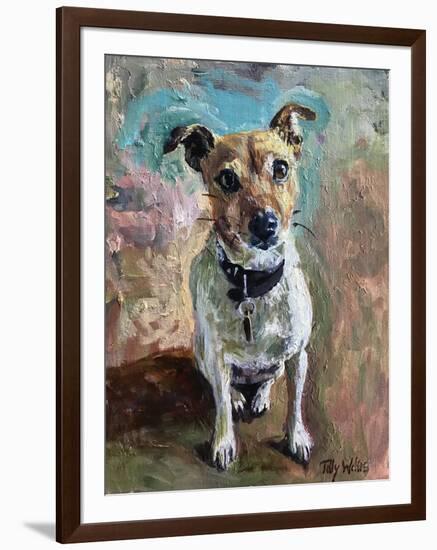 Jack Russell 2020 (oil)-Tilly Willis-Framed Giclee Print