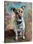 Jack Russell 2020 (oil)-Tilly Willis-Stretched Canvas