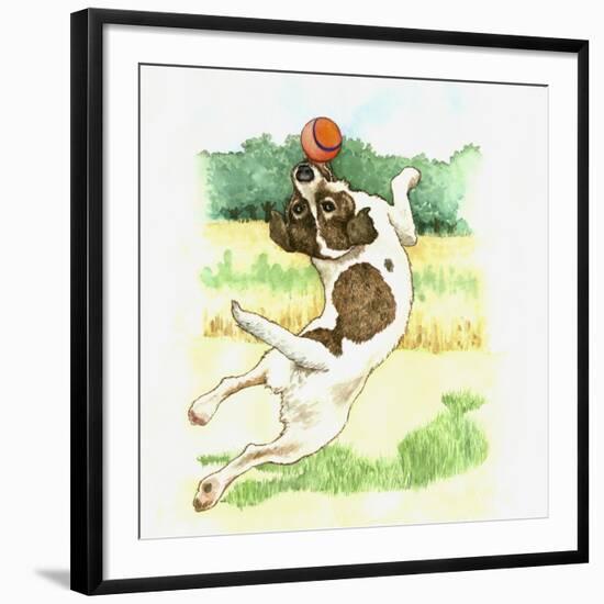 Jack Russell Dog-Wendy Edelson-Framed Giclee Print