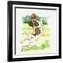 Jack Russell Dog-Wendy Edelson-Framed Giclee Print