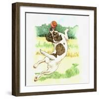 Jack Russell Dog-Wendy Edelson-Framed Giclee Print