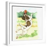 Jack Russell Dog-Wendy Edelson-Framed Giclee Print