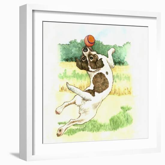 Jack Russell Dog-Wendy Edelson-Framed Giclee Print