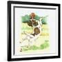 Jack Russell Dog-Wendy Edelson-Framed Giclee Print