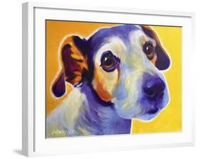 Jack Russell - Mudgee-Dawgart-Framed Giclee Print