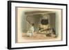 Jack Russell Terrier and Cats-null-Framed Art Print