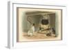 Jack Russell Terrier and Cats-null-Framed Art Print