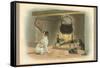 Jack Russell Terrier and Cats-null-Framed Stretched Canvas