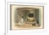 Jack Russell Terrier and Cats-null-Framed Premium Giclee Print