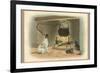 Jack Russell Terrier and Cats-null-Framed Premium Giclee Print