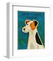 Jack Russell Terrier-John Golden-Framed Art Print