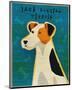 Jack Russell Terrier-John Golden-Mounted Art Print