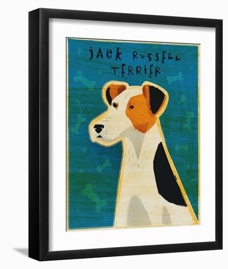 Jack Russell Terrier-John Golden-Framed Art Print