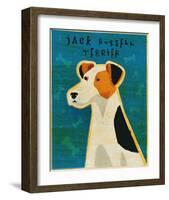 Jack Russell Terrier-John Golden-Framed Art Print