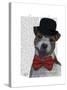 Jack Russell Union Jack-Fab Funky-Stretched Canvas