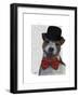 Jack Russell Union Jack-Fab Funky-Framed Art Print