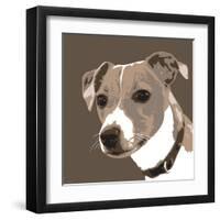 Jack Russell-Emily Burrowes-Framed Art Print