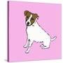 Jack Russell-Sarah Thompson-Engels-Stretched Canvas