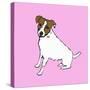 Jack Russell-Sarah Thompson-Engels-Stretched Canvas