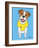 Jack Russell-Tomoyo Pitcher-Framed Giclee Print