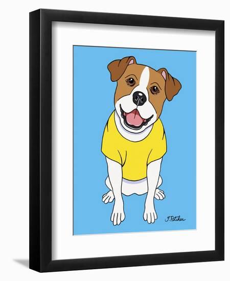 Jack Russell-Tomoyo Pitcher-Framed Giclee Print