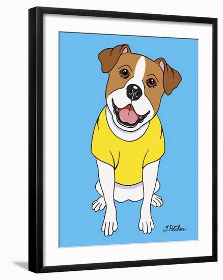 Jack Russell-Tomoyo Pitcher-Framed Giclee Print