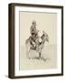 Jack's Man William, A Modern Sancho Panza-Frederic Sackrider Remington-Framed Giclee Print