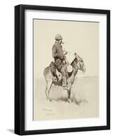 Jack's Man William, A Modern Sancho Panza-Frederic Sackrider Remington-Framed Giclee Print