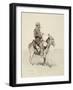 Jack's Man William, A Modern Sancho Panza-Frederic Sackrider Remington-Framed Giclee Print